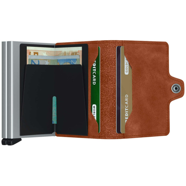 Secrid Twinwallet Πορτοφόλι Vintage (Dark Brown)