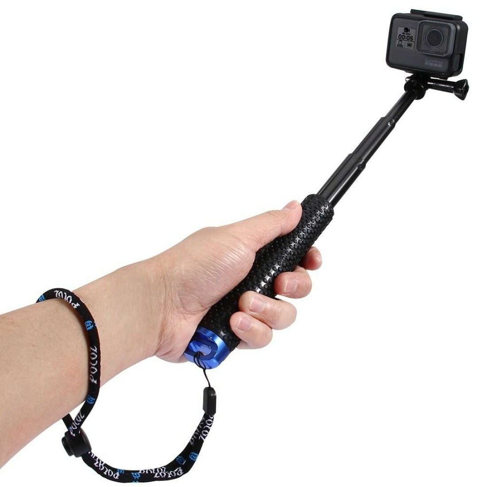 Selfie Stick Puluz PZ150 για GoPro / Sjcam / Action Cameras (Μαύρο)