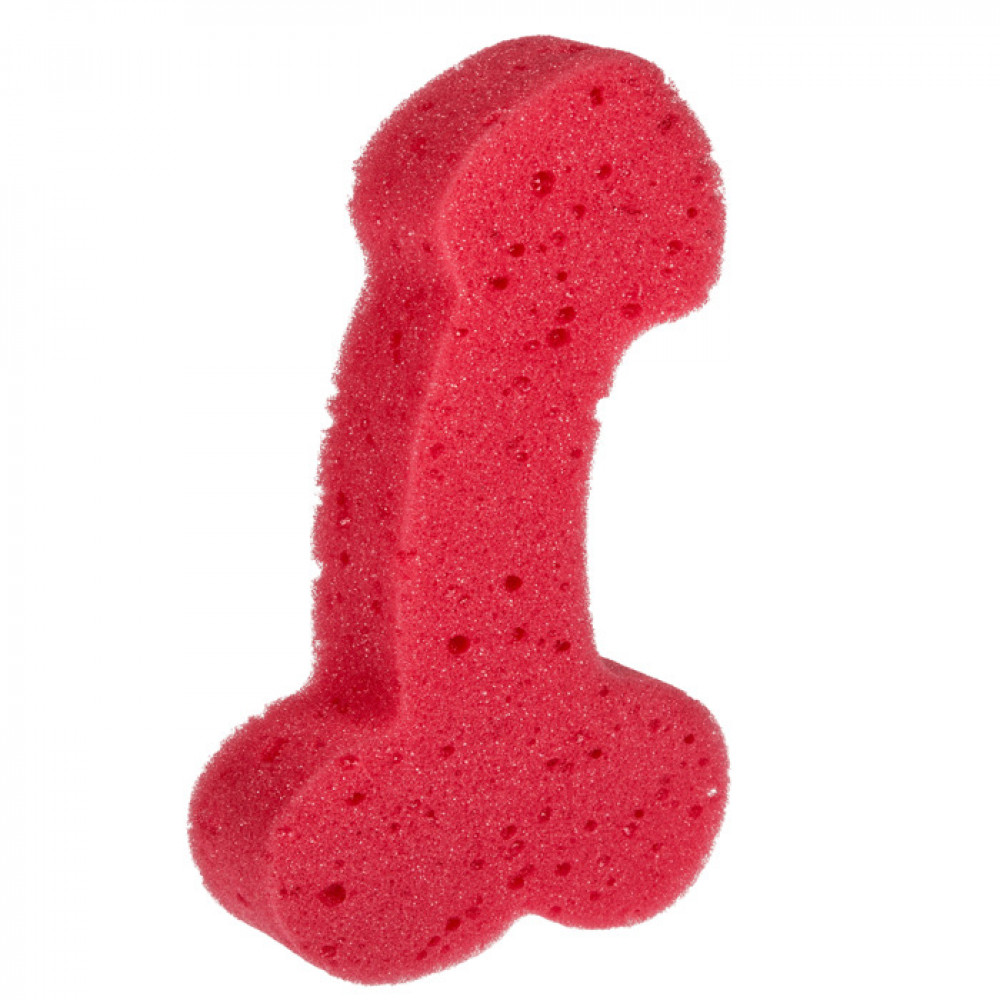 Σφουγγάρι Penis - Κόκκινο (19 cm)