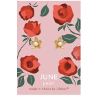 LifeLikes Σκουλαρίκια Birthstone June Καρφωτά