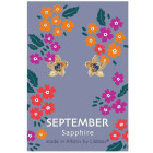 LifeLikes Σκουλαρίκια Birthstone September Καρφωτά
