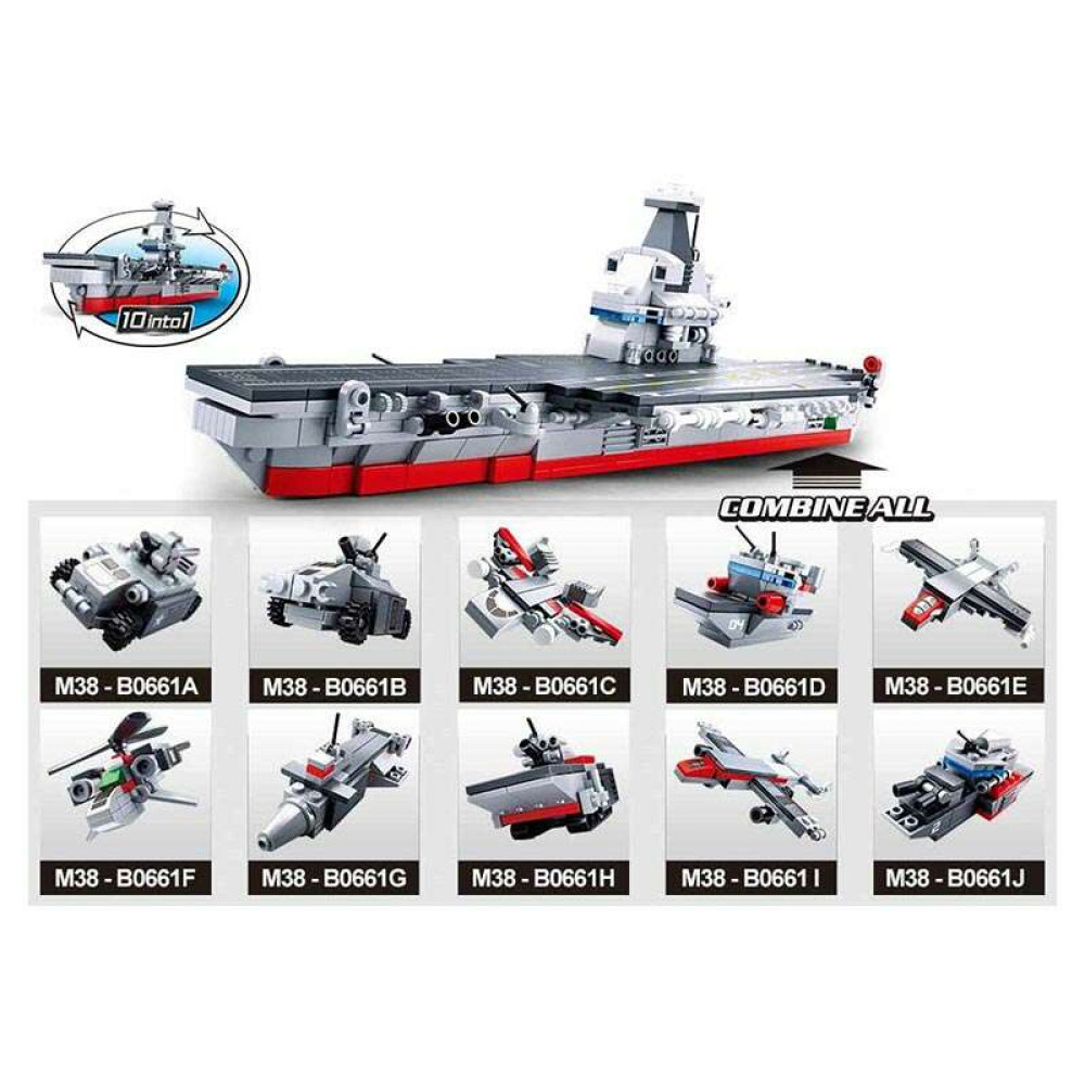 SLUBAN Army Aircraft Carier 10 σε 1 M38-B0661F