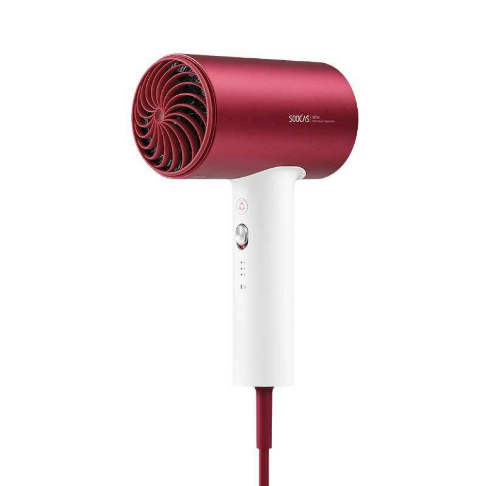 Xiaomi Soocas H5 Πιστολάκι Μαλλιών Anion Electric Negative Ion Hair Dryer 1800W (Κόκκινο)