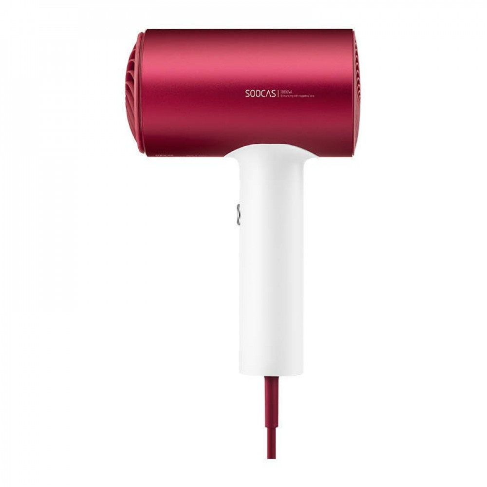 Xiaomi Soocas H5 Πιστολάκι Μαλλιών Anion Electric Negative Ion Hair Dryer 1800W (Κόκκινο)