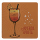 Σουβέρ από φελλό Cocktail - Aperol Spritz (1 τμχ)