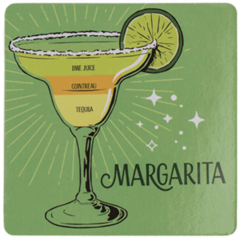 Σουβέρ από φελλό Cocktail - Margarita (1 τμχ)