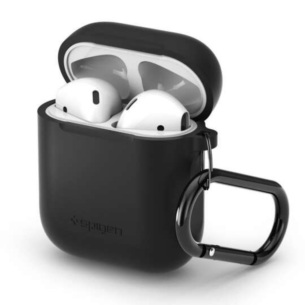 Spigen θήκη σιλικόνης για Apple AirPods (Μαύρο)