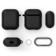 Spigen θήκη σιλικόνης για Apple AirPods (Μαύρο)