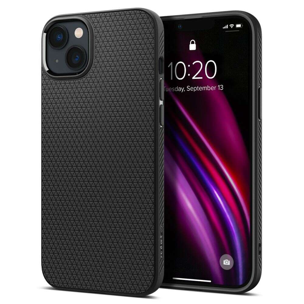 Spigen Liquid Air Backcover Θήκη για Apple iPhone 14 (Μαύρο)