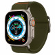 Spigen Lite Fit Ultra Λουράκι Υφασμάτινο για Apple Watch 4 / 5 / 6 / 7 / 8 / SE / ULTRA (42 / 44 / 45 / 49 MM) (Χακί)