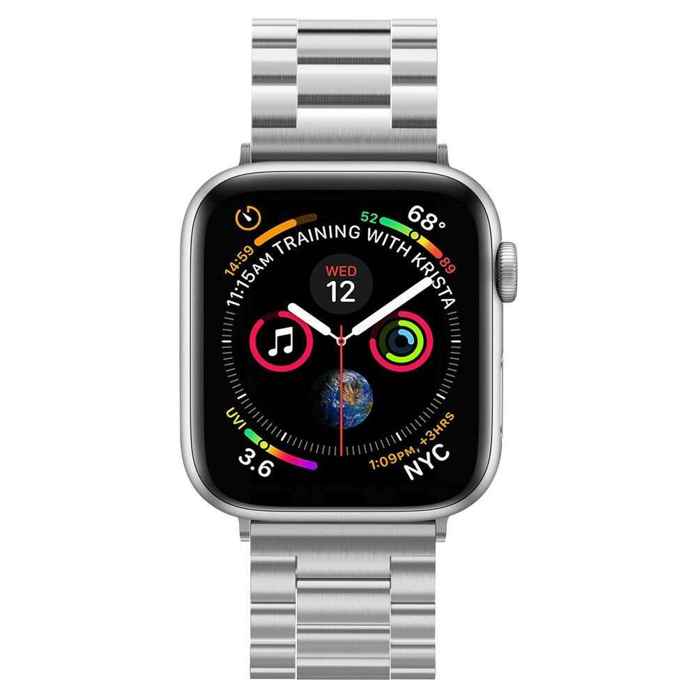 Spigen Modern Fit Band για Apple Watch 42 / 44 / 45 / 46 / 49 mm (Ασημί)