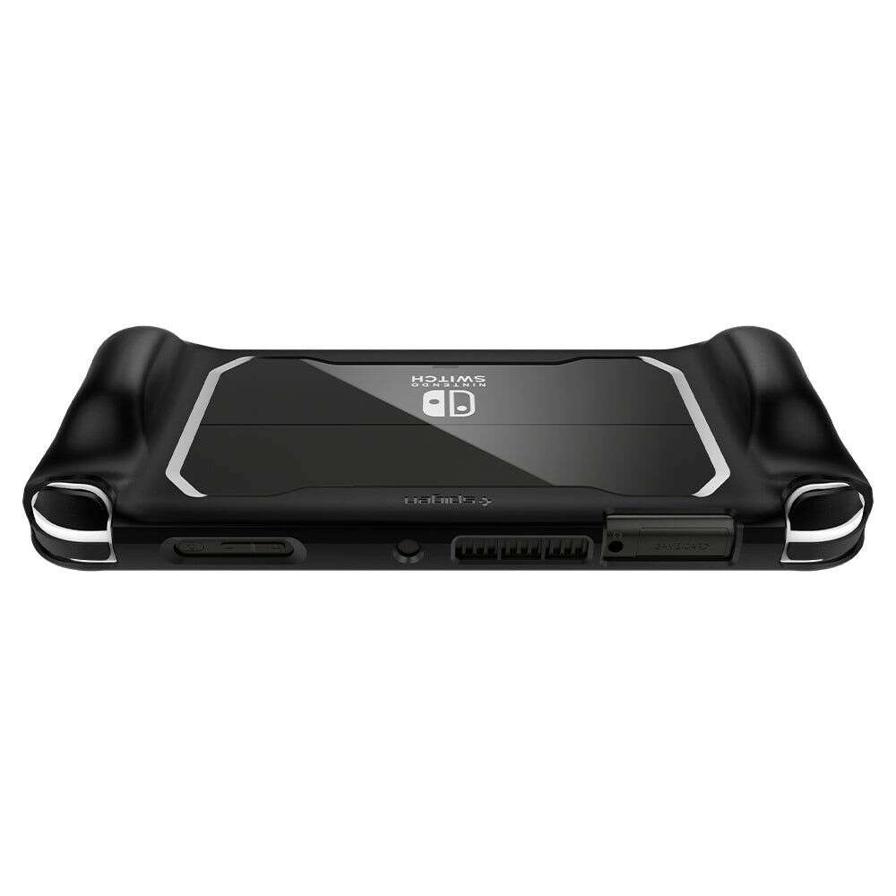 Spigen Θήκη για Nintendo Switch OLED Rugged Armor (Μαύρο)