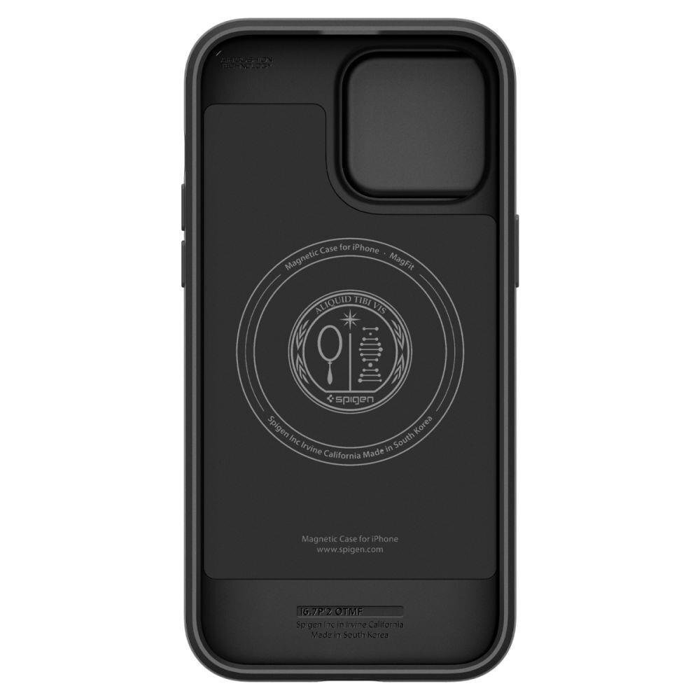 Spigen Optik Armor Magsafe Back Cover Θήκη για Apple iPhone 14 Pro Max με Κάλυμμα για την Κάμερα (Black)