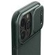 Spigen Optik Armor MagSafe Back Cover Θήκη με Κάλυμμα για την Κάμερα για Apple iPhone 15 Pro (Abyss Green)