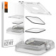 Spigen ProFlex EZ Fit Hybrid Tempered Glass Full Cover για Apple Watch 7 / 8 / 9 45mm (2τμχ)