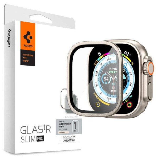 Spigen Screen Protector Glas.tR Slim Pro για Apple Watch Ultra 1 / 2 49mm (Titanium)