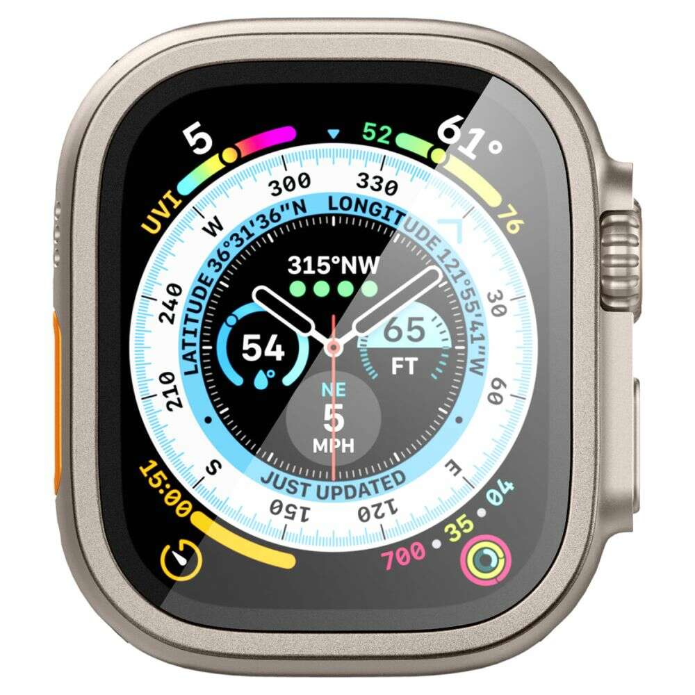 Spigen Screen Protector Glas.tR Slim Pro για Apple Watch Ultra 1 / 2 49mm (Titanium)