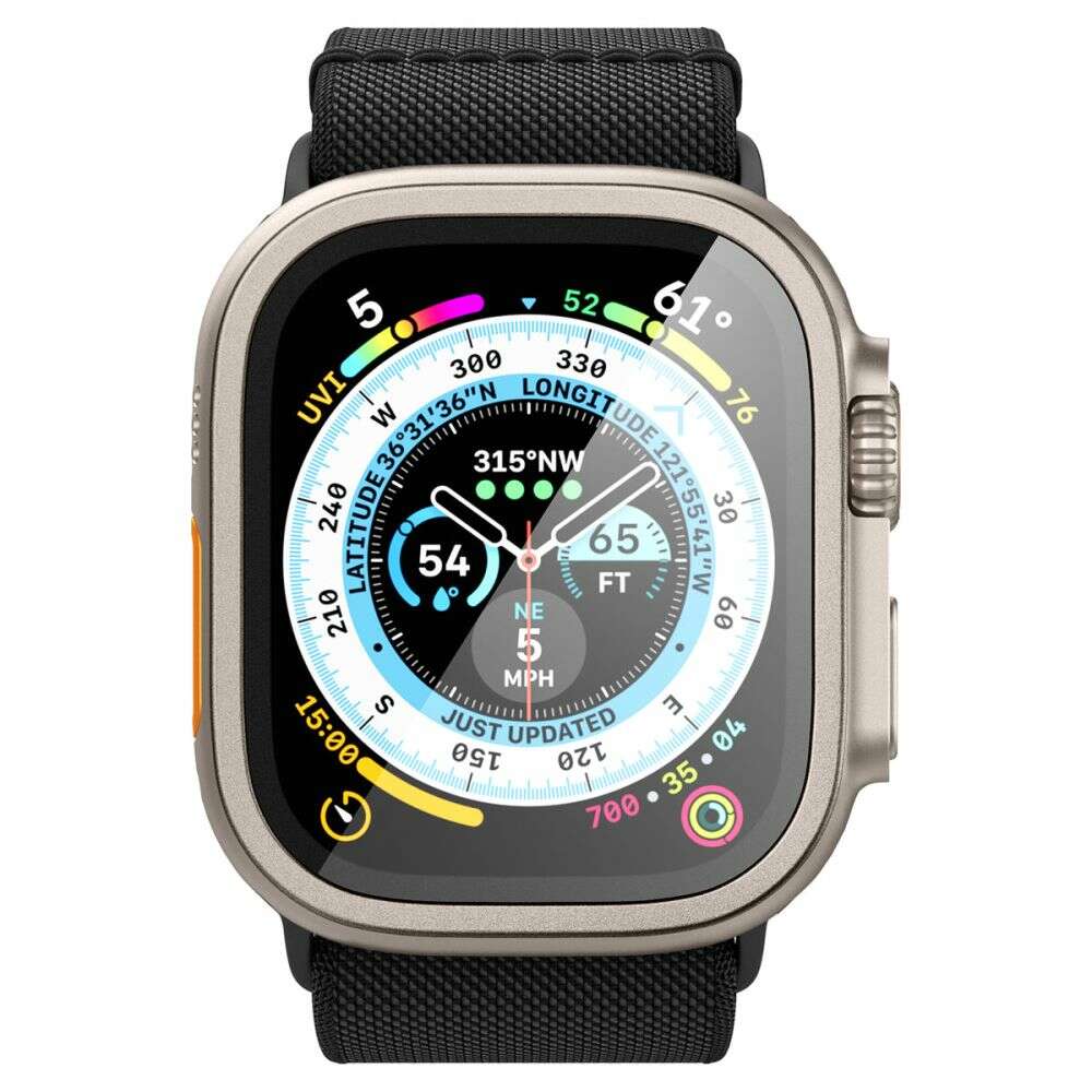 Spigen Screen Protector Glas.tR Slim Pro για Apple Watch Ultra 1 / 2 49mm (Titanium)