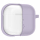 Spigen Silicone Fit Θήκη Σιλικόνης για Apple AirPods 3 με Γάντζο (Lavender)