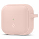 Spigen Silicone Fit Θήκη Σιλικόνης για Apple AirPods 3 με Γάντζο (Pink Sand)