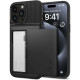 Spigen Slim Armor CS Back Cover Θήκη για Apple iPhone 15 Pro (Black)