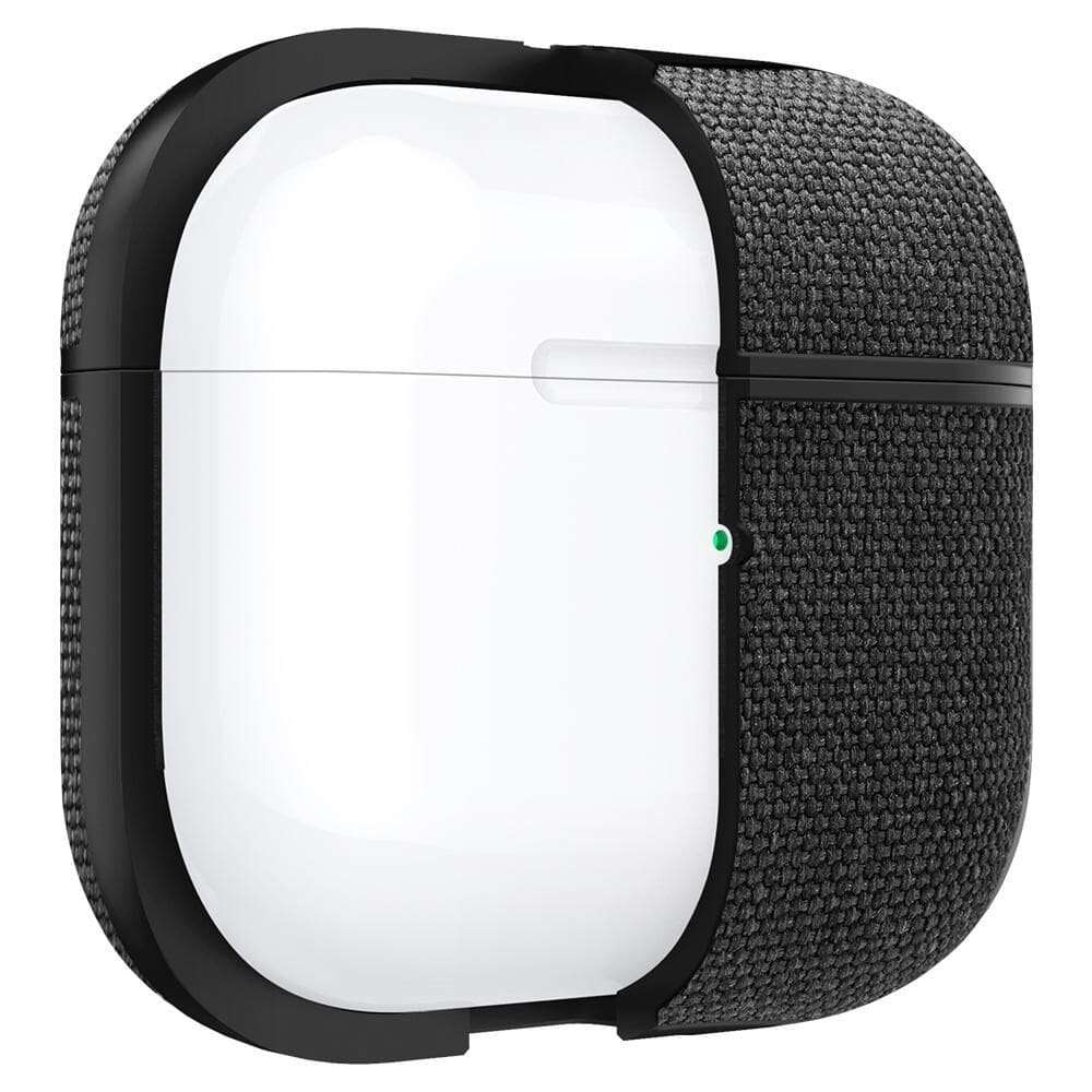 Spigen Urban Fit Θήκη Σιλικόνης για Apple AirPods 3 με Γάντζο (Μαύρο)