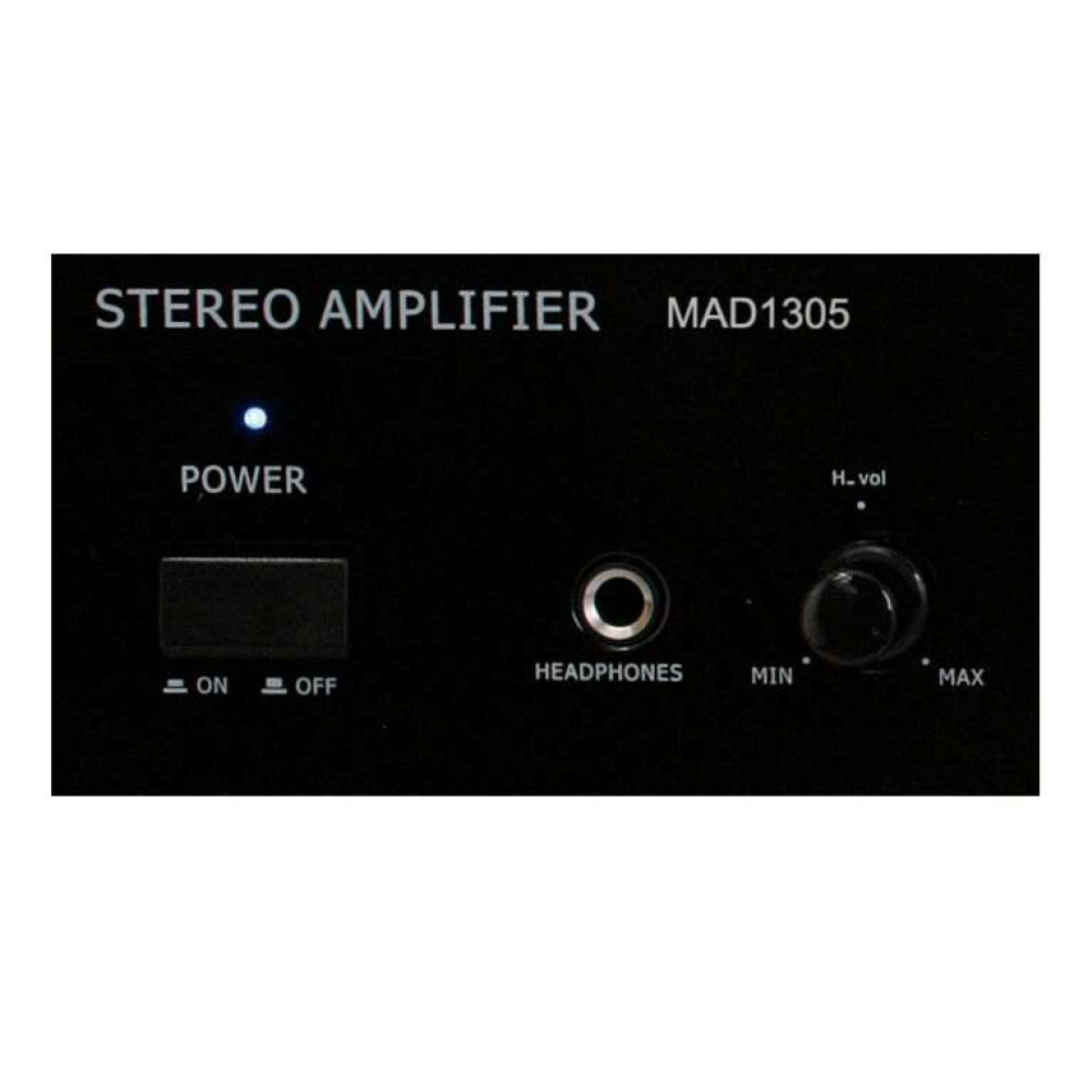 Στερεοφωνικός Ενισχυτής Hi Fi 2x100W RMS - Madison MAD1305 (Μαύρος)