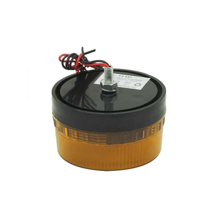 Strobe 12V Πορτοκαλί LED 73mm-Blow