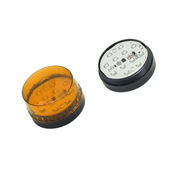 Strobe 12V Πορτοκαλί LED 73mm-Blow