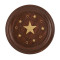 Στρογγυλή Ξύλινη Βάση για Αρωματικά Sticks (Αστέρι)