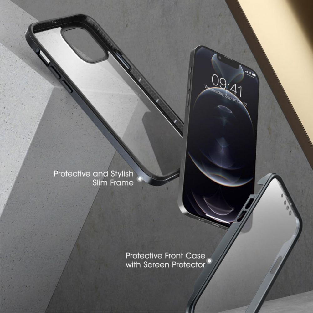 Supcase UB Edge Pro θήκη για Apple iPhone 13 Pro (Μαύρο)