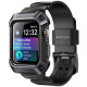 Supcase Unicorn Beetle Pro θήκη με λουράκι για Apple Watch 4/5/6/7/8/9/SE 44/45mm (Μαύρο)