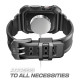 Supcase Unicorn Beetle Pro θήκη με λουράκι για Apple Watch 4/5/6/7/8/9/SE 44/45mm (Μαύρο)