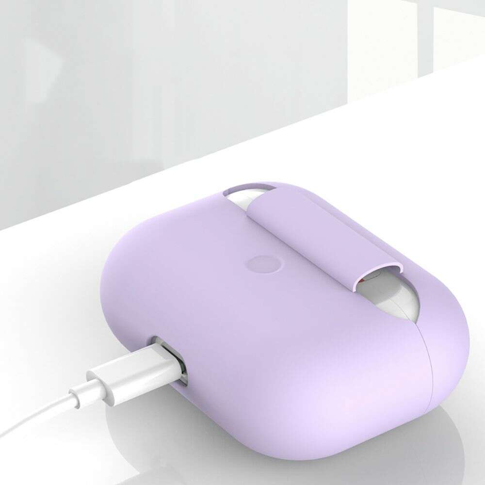 Tech-Protect Icon Θήκη Σιλικόνης για Airpods Pro 1/2 (Violet)