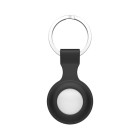 Tech-Protect Icon Θήκη Σιλικόνης για Airtag με Κρίκο (Μαύρο)