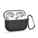 Tech-Protect Icon Hook Θήκη Σιλικόνης για Airpods Pro 1/2 (Μαύρο)