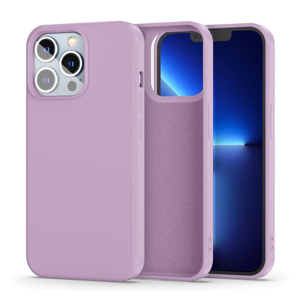 Tech Protect Icon Back Cover Θήκη Σιλικόνης για Apple iPhone 14 Pro (Violet)
