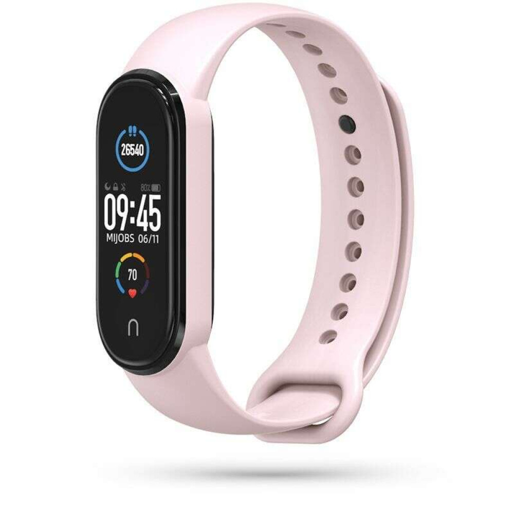 Tech-Protect Iconband λουράκι σιλικόνης για Xiaomi Mi Smart Band 5/6/6 nfc (Ροζ)