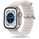 Tech-Protect Iconband Pro Λουράκι Σιλικόνης για Apple Watch 42/44/45/49mm (Beige)