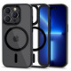 Tech Protect Magmat Magsafe Back Cover Θήκη για Apple iPhone 14 Pro Max (Μαύρο / Διάφανο)