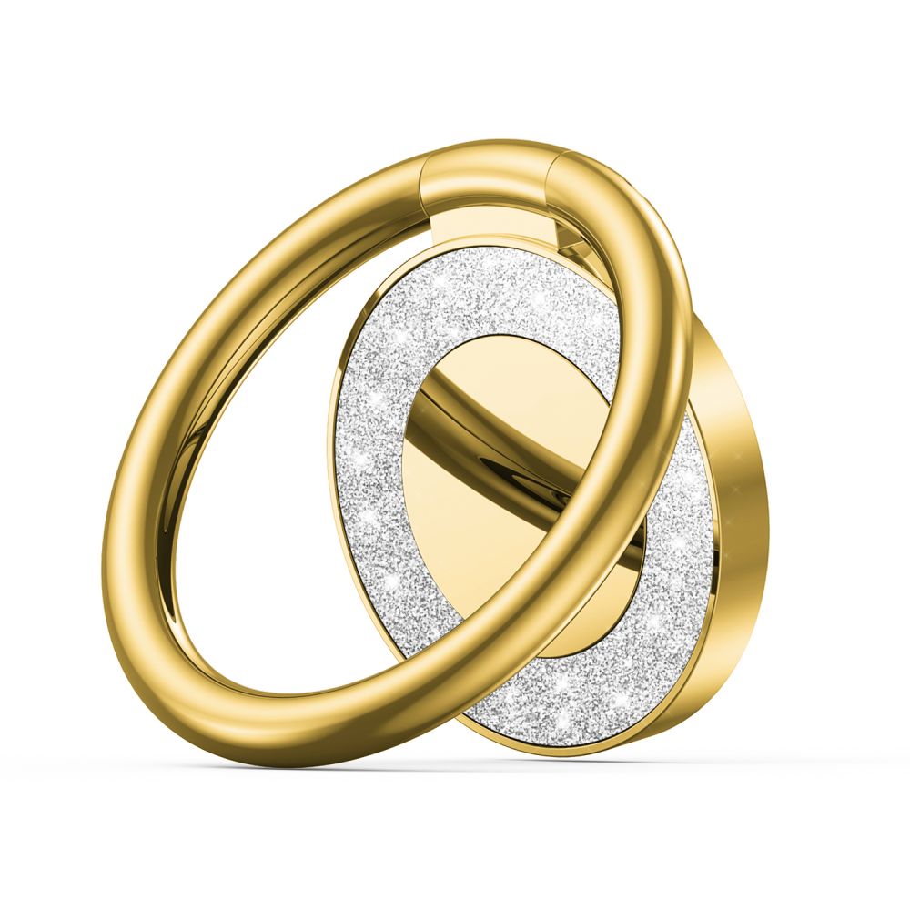 Tech-Protect Magnetic Ring Holder Κινητού Glitter (Χρυσό)