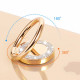 Tech-Protect Magnetic Ring Holder Κινητού Glitter (Ροζ Χρυσό)