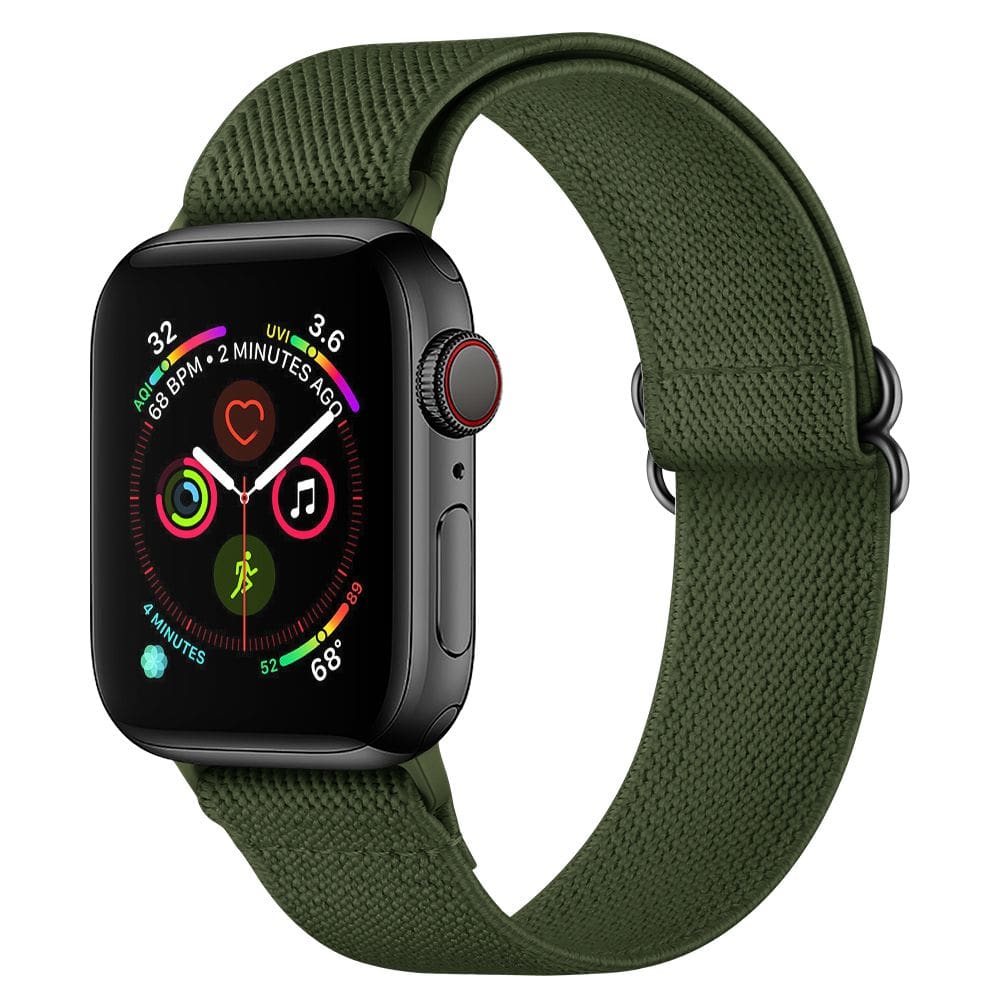 Tech-Protect Mellow Υφασμάτινο λουράκι για Apple Watch 42/44/45 mm (Πράσινο)
