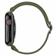 Tech-Protect Mellow Υφασμάτινο λουράκι για Apple Watch 42/44/45 mm (Πράσινο)