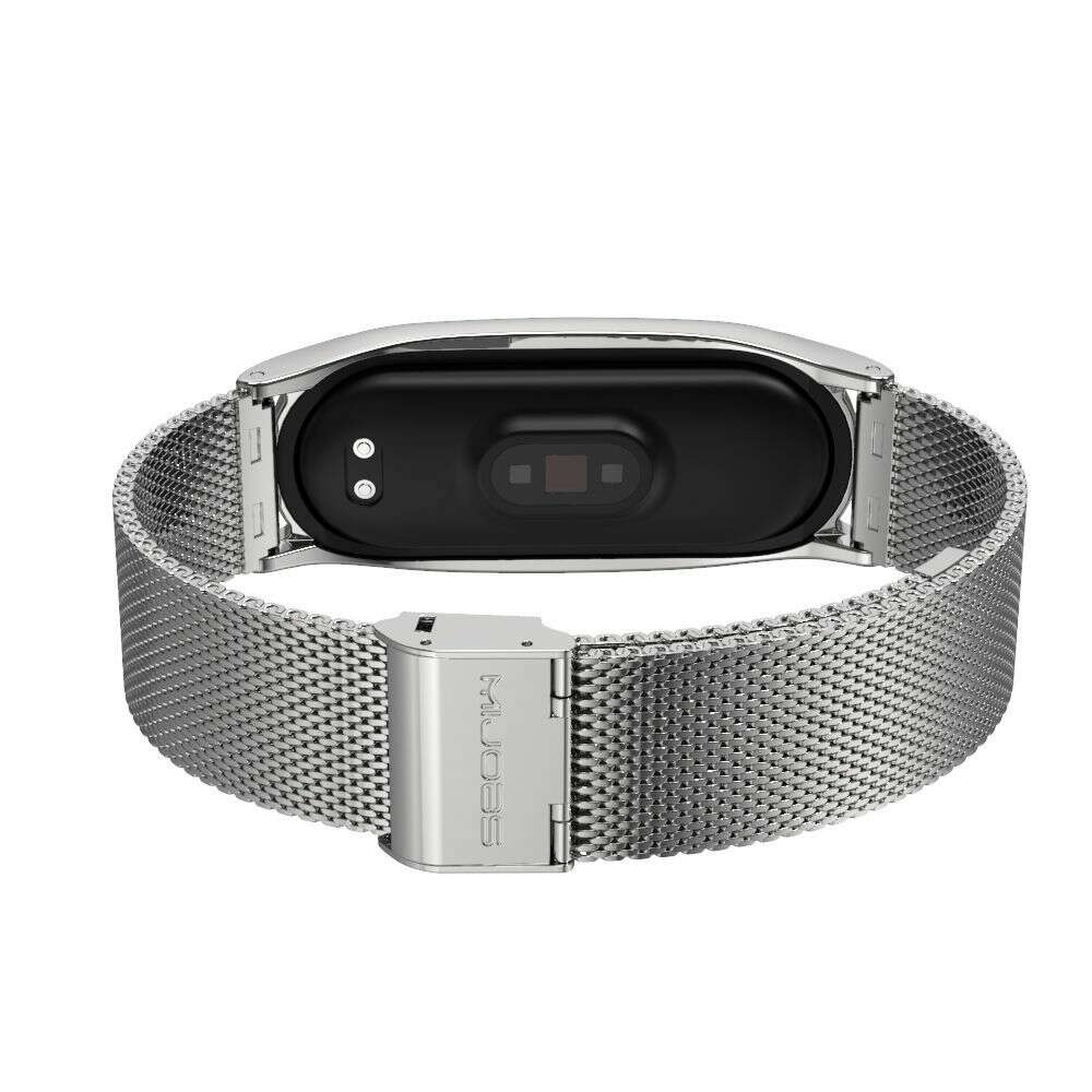 Tech-Protect Milanese Stainless Steel Watch Bracelet για Xiaomi Mi Band 5/6/6 nfc (Ασημί)