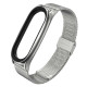 Tech-Protect Milanese Stainless Steel Watch Bracelet για Xiaomi Mi Band 5/6/6 nfc (Ασημί)