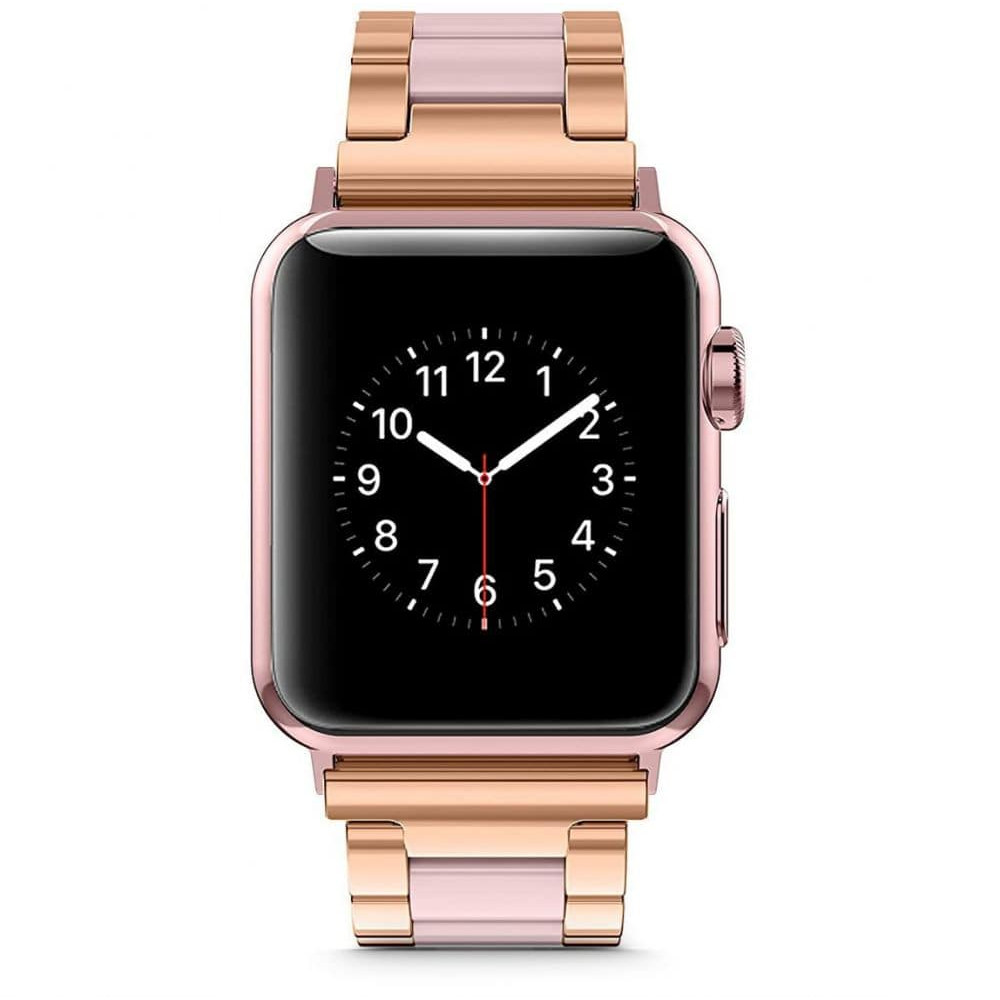 Tech-Protect Modern Stainless Steel Bracelet για Apple Watch 38/40/41 mm (Ροζ-Χρυσό)