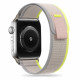 Tech-Protect Nylon λουράκι υφασμάτινο για Apple Watch 42/44/45/49mm (Beige)