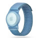 Tech-Protect Nylon For Kids Θήκη Καρπού Σιλικόνης για AirTag (Blue)