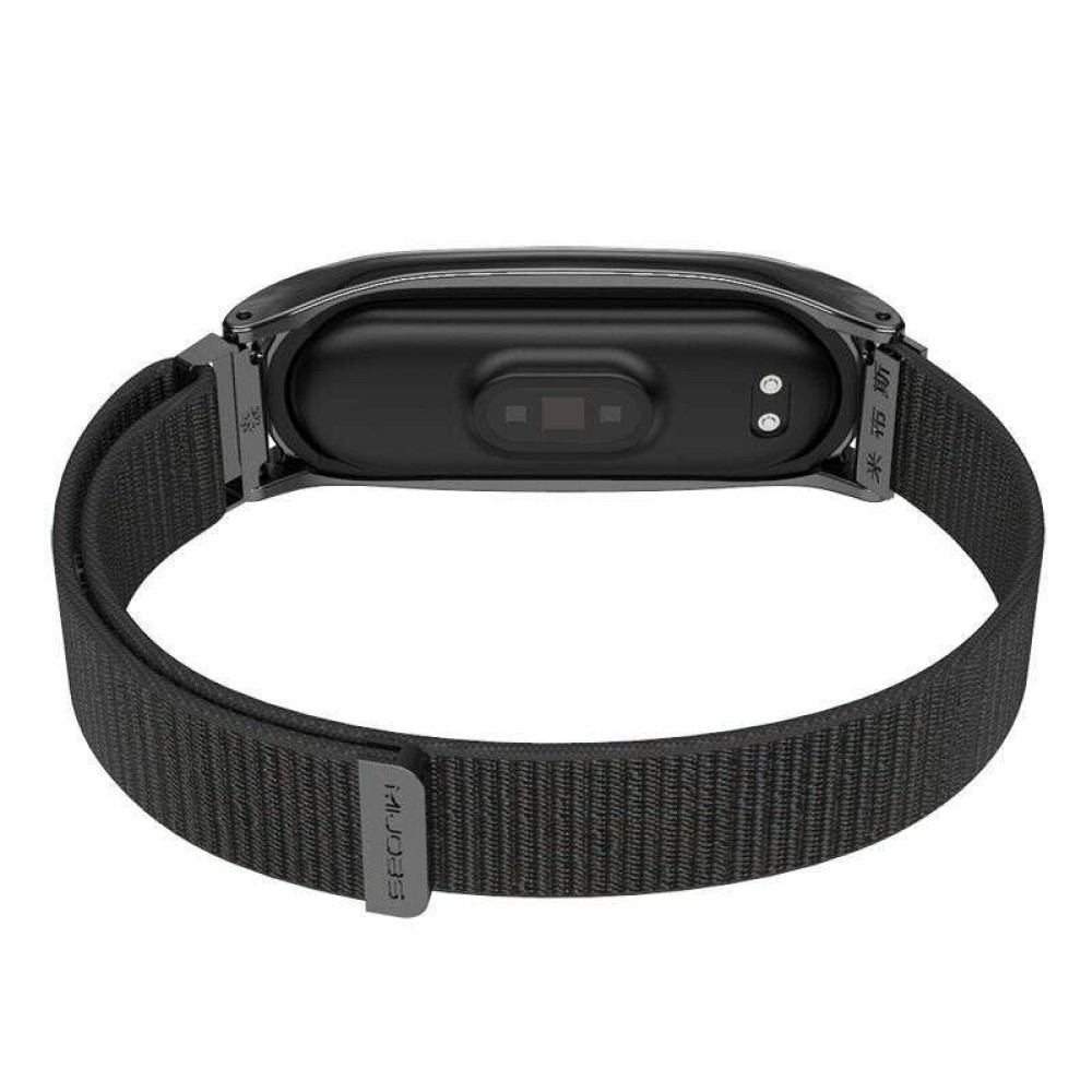 Tech-Protect Nylon λουράκι για Xiaomi Mi Smart Band 5/6 (Μαύρο)